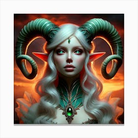 Elven Beauty 19 Canvas Print