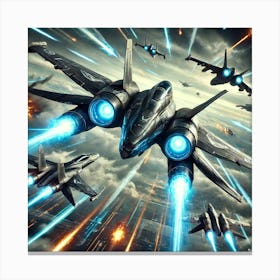 Sky Hawks Capabilities Alliance Army Canvas Print