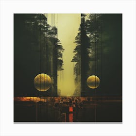 Forest Of Trees Canvas Print