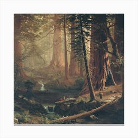 Forest Scene 2 Canvas Print