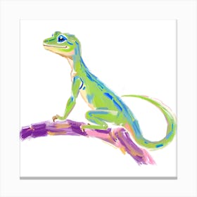 Gecko Lizard 08 Canvas Print