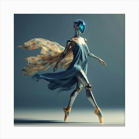 Robot Dancer 1 Canvas Print