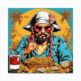 Pirates Of The Caribbean 2 Canvas Print