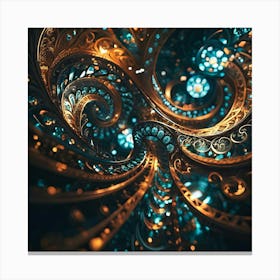 Depths Of The Imagination 33 Canvas Print
