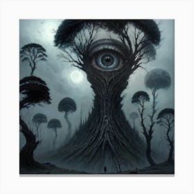 Eye Of The Forest Canvas Print