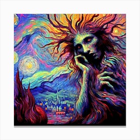 Starry Night 4 Canvas Print