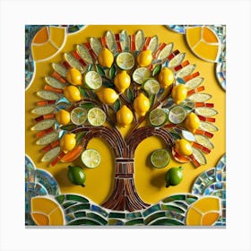 Tree Of Lemons II Canvas Print