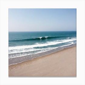 aerial view ofbeach 1 Canvas Print