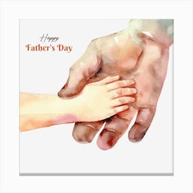 Happy Father'S Day 2 Canvas Print