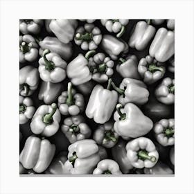 White Peppers Canvas Print