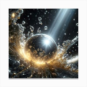 Essence Of Science 1 Canvas Print
