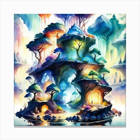 Fairytale Island 1 Canvas Print