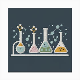 Chemistry Lab Elegance Print Artbring Sophistic Canvas Print