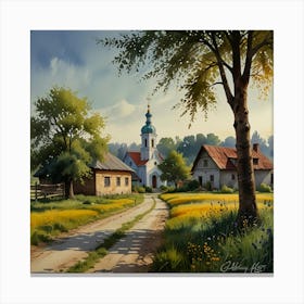 Country Road Canvas Print