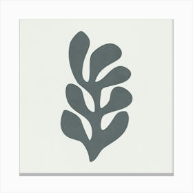 Matisse - Dark Leaf 02 Canvas Print