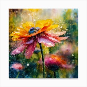 A Flower 8k Photography Resolution Concept Art Canvas Print