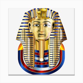 Pharaoh King Tut King Tutankhamun Egypt Canvas Print