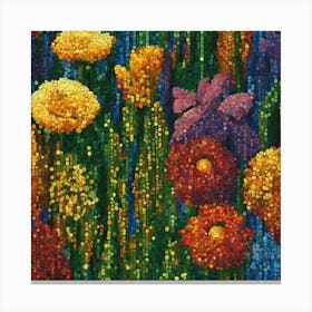 Flower Garden Canvas Print