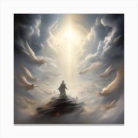 Souls In Heaven (3) Canvas Print