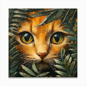 Orange Cat Canvas Print