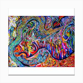 Psychedelic Views Canvas Print