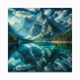 Mountain Landscape 52 Canvas Print