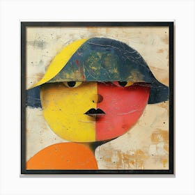 Woman In A Hat Canvas Print