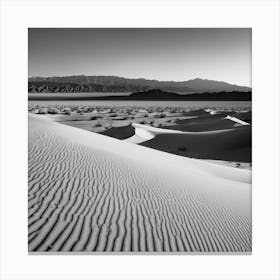 Death Valley Sand Dunes 2 Canvas Print