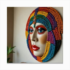 Beaded Wall Art Canvas Print