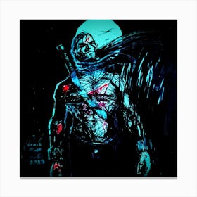 Midnight Warrior Canvas Print