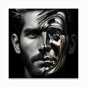 Portrait Of A Man Canvas Print