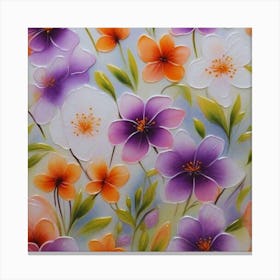 Flower Painting 1 Canvas Print