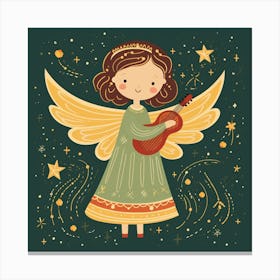 Christmas Angel Canvas Print