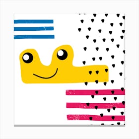 Happy Creature Canvas Print