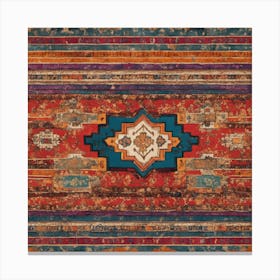 Moroccan carpet Canvas Print