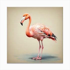 Flamingo 49 Canvas Print