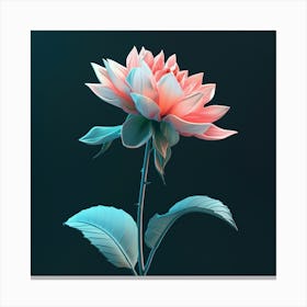 Lotus Flower Canvas Print