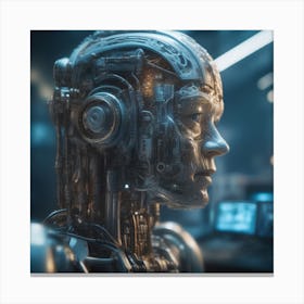 Cyborg 52 Canvas Print