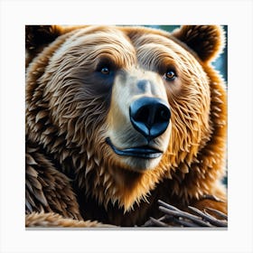 Grizzly Bear 1 Canvas Print