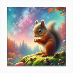 Creative Wild Animal Representation 92 Canvas Print