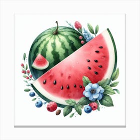 Watermelon 1 Canvas Print