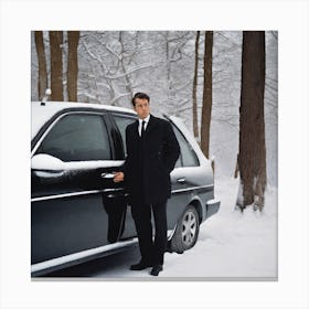 Man In A Suit 1 Canvas Print