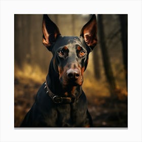 Doberman 1 Canvas Print