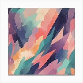 Abstract Watercolor Painting 31 Canvas Print