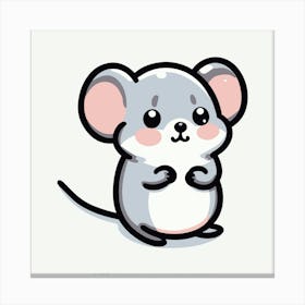 Cute Mouse 18 Canvas Print