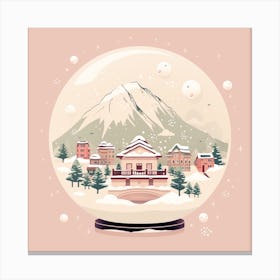Hakone Japan Snowglobe Canvas Print