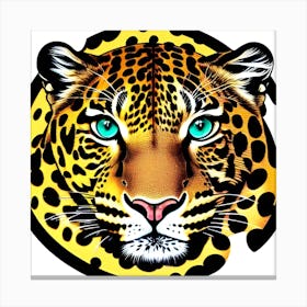 Jaguar Head Canvas Print