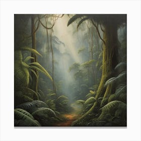 Jungle Path Canvas Print