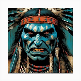 Indian Chief jkg Canvas Print