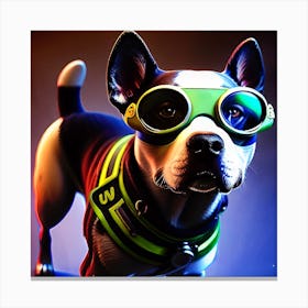 Rock dog Canvas Print